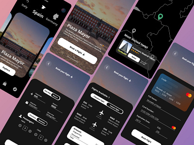 Travel Package App Design