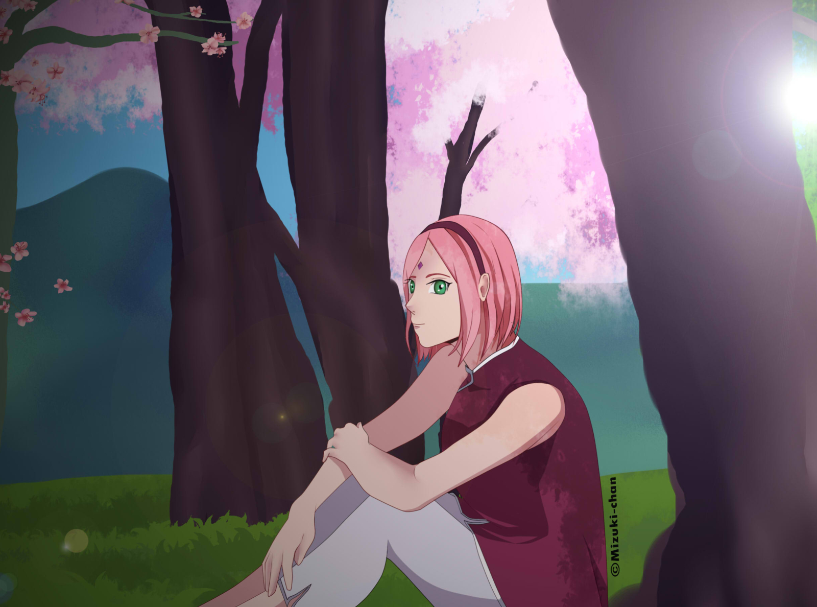 sakura Haruno Fanart Xenia Drawss - Illustrations ART street