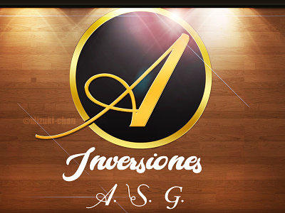 Logo for; Investments A.S.G. artist artmizuki artmizukichan design illustration logo logodesign
