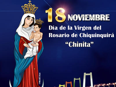 Homenaje a la Virgen del Rosario Chiquinquira. anime animeart art artist artmizuki artmizukichan design illustration virgen