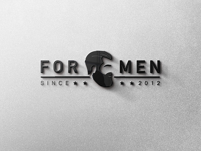 FOR MEN - Barber Logo