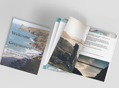 Airbnb Welcome Manual brochure design design digital design flyer design magazine design