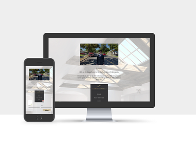 Landing Page and E-Brochure for Real Estate Company