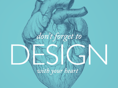Important reminder adobe caslon pro blue design gill sans gradient map gravure heart