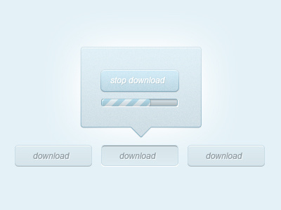 Download! blue clean download gui simple ui