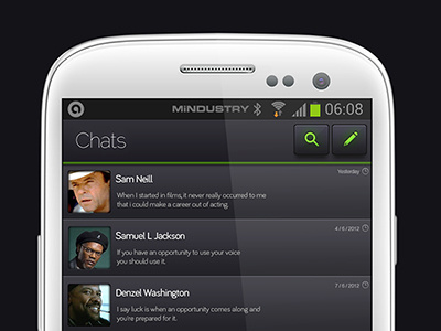 Whatsapp Redesigned (Android) android gui interface redesigned whatsapp