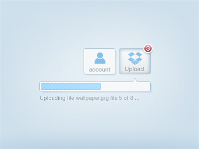 Dropbox HTML5 Upload concept concept dropbox html5 upload