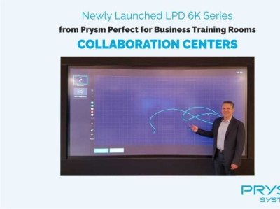 Newly Launched LPD 6K Video Wall by Prysm Perfect for Business 6k display best video wall display lpd technology lpd video wall prysm visual collaboration touch screen display video wall display visual collaboration software