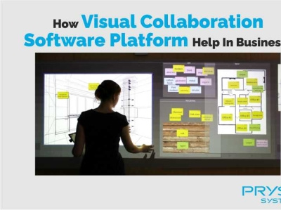 How Visual Collaboration Software Platform Help in Business? collaboration technology collaborative technology meeting app meeting room prysm visual workplace vector video collaboration wall video conferencing visual collaboration platform visual collaboration software