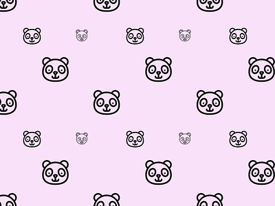 Abstract design pattern illustration panda pattern patterns textile