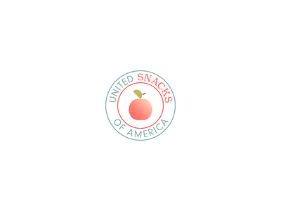 United Snacks of America america badge fruit
