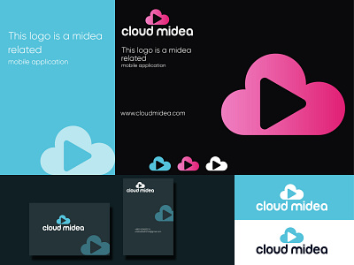 Cloud Midea branding business design fiverrgigs graphic design latter mark logo logo animation logo design logo design branding logo designer logo icon logo idea logo ideas logo identity logo inspiration logo mark logodesign logotype usa