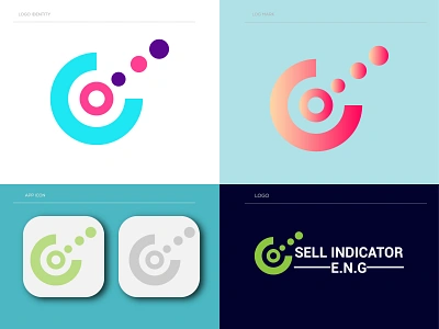 SELL Indicator Logo Design brand brand design brand identity brandidentity branding branding and identity branding concept branding design business design graphic design latter mark logo logo identity logo inspiration logodesign logotype minimalist minimalist logo