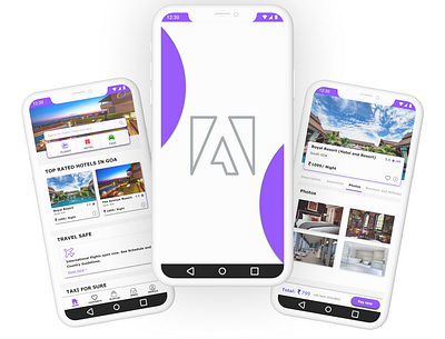 Travel App android app design app design flight graphic design ios app design taxi app travel app