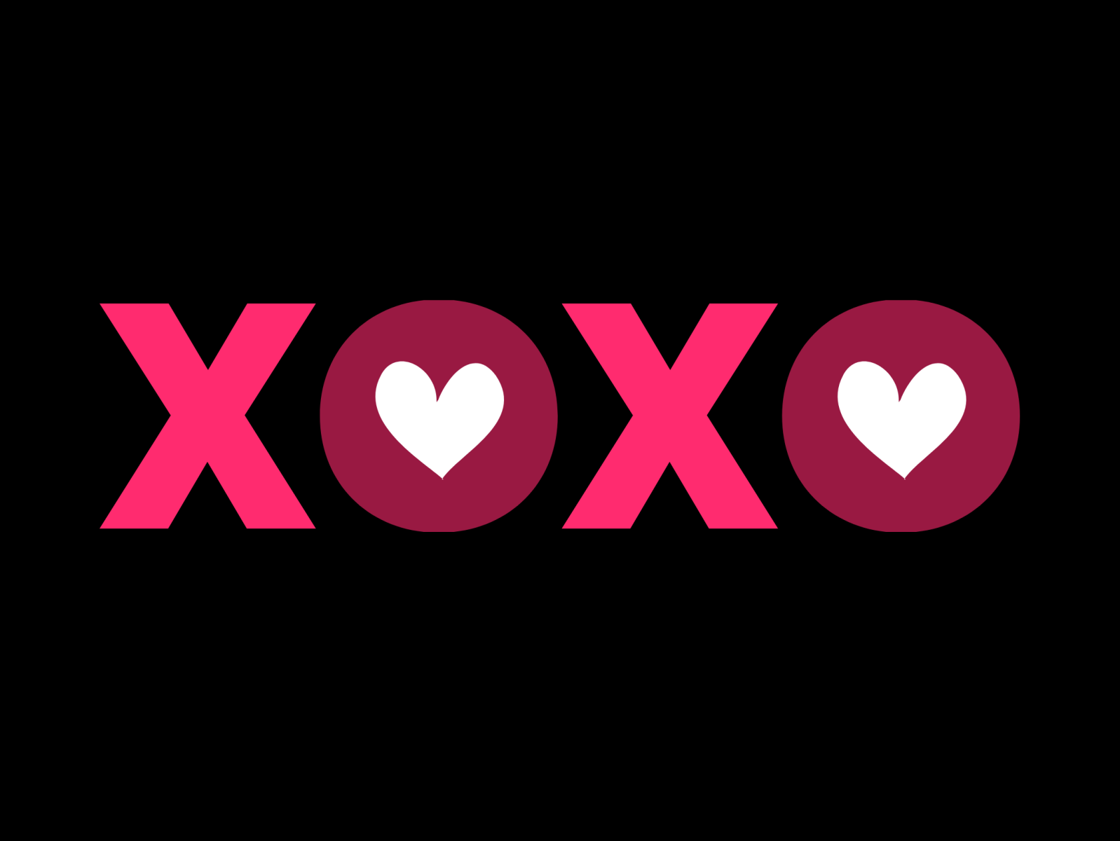 XOXO by Arfath Syed on Dribbble