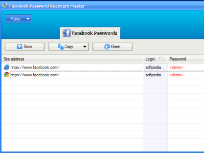 facebook email address for account recovery