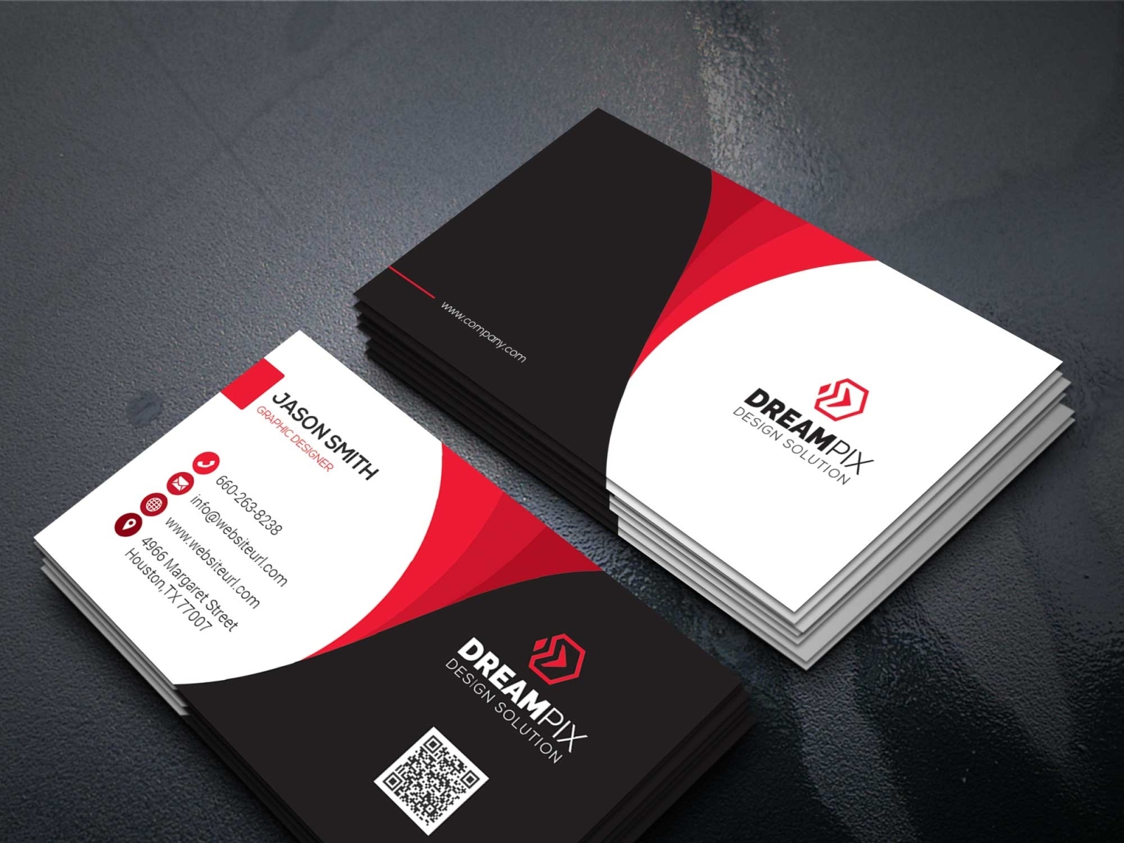 Professional Business Card Design by Bishajit Kumar [ID: #7465526] on ...