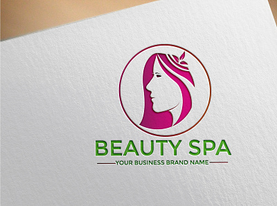 Beauty Spa Logo Design illustration