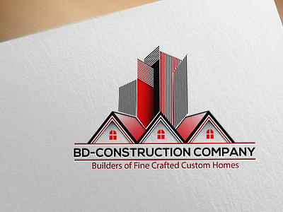 BD CONSTRUTION COMPANY LOGO