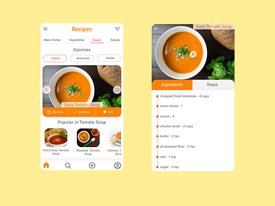 Recipes App