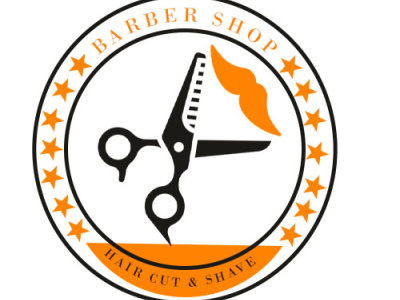 barber logo barber barber logo barber shop barbers barbershop branding design illustration logo mockup publicity ui
