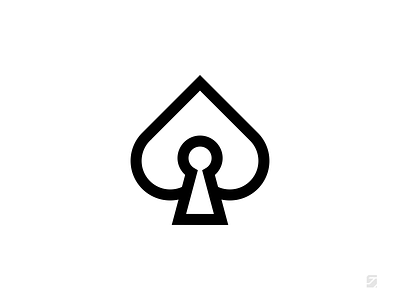 Keyhole Casino Logo brand branding design identity logo logodesign logotype monogram
