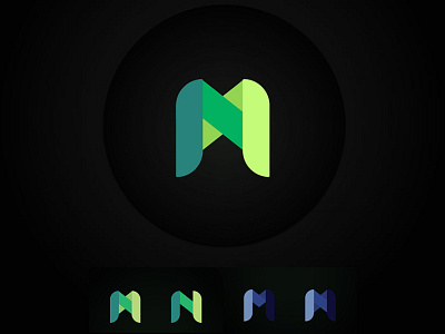 N and M combination Logo branding brandmark creative design graphic design icon illustration logo logodesign logotype modernlogo monogram typography vector