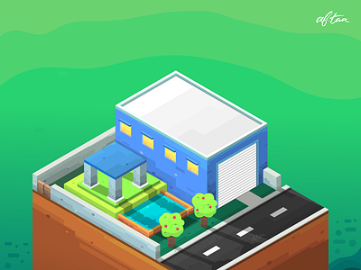 Isometric house