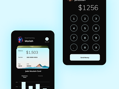 Banking Mobile App app banking interface mobile pay ui ux