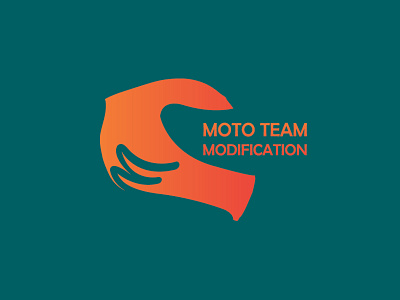 Logo moto team design illustration logo
