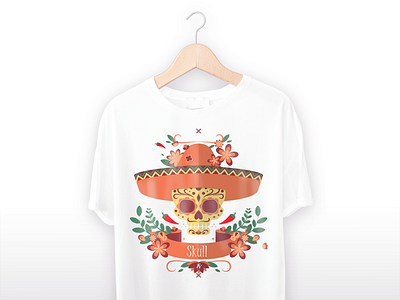 Sugar Skull art design ilustración skull sugar t shirt tatto vector