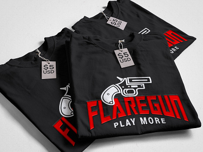 Flare Gun Gaming T_shirt/Hoodie Design