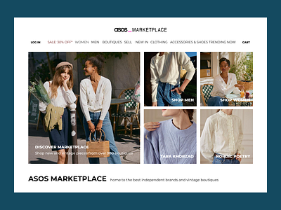 ASOS marketplace concept