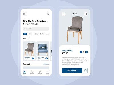 Furniture Shop App Exploration