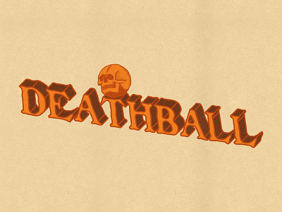 DEATHBALL | design breakdown abstract art artist artistic artwork branding design draw drawing drawingart illustration logo vector vintage vintage design