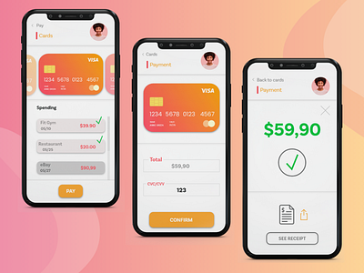 Daily UI #002 - Credit Card Checkout