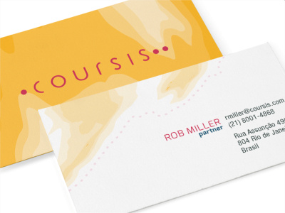 Coursis Brand Concept branding print