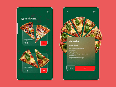 Eto! android app apple application english figma food food app green healthy italiano pizza red restaurant ui ui design ux ux design vegetable web