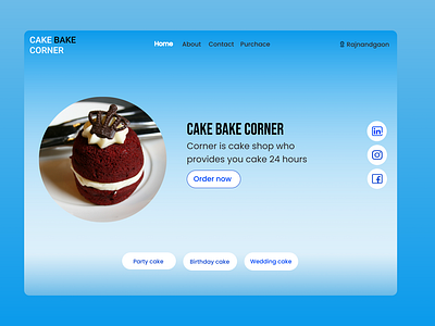 Cake bake corner