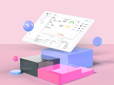 Solar Monitoring Dashboard dashboard illustration mockup ui ui design