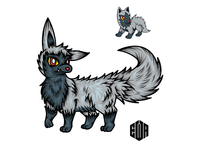 poochyena art caninepokemon cartoon cartoon character cartoon design draw illustration inktober inktober2020 pokemon pokemongo pokemonswordshil vector