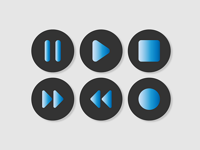 Media Player Icons