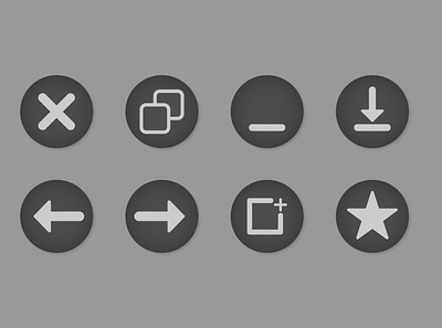 Browser Icons 64 x 64 browser button design buttons design icon icon design icon set icondesign ui uidesign