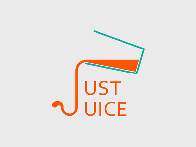 Daily Logo Challenge - Just Juice 50dailylogochallenge 50daylogochallenge daily logo daily logo challenge dailylogochallenge flat illustrator logo minimal vector