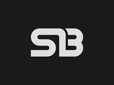 SB Initials Logo clean flat initial letter logo initials logo letter logo logo logodesign logotype minimal modern