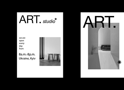 АRT.studio*- interior design studio graphic design logo графический дизайн