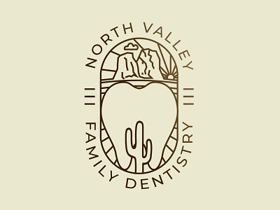 Dentistry branding design logo minimal vector