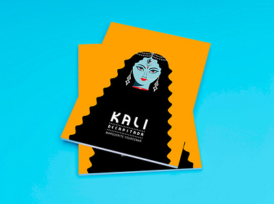 KALI design editorial graphic illustration kali logo vector