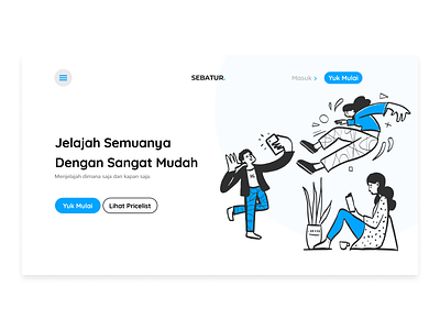 Sebatur course app banten banten indonesia design illustration serang serang banten typography ui ui ux