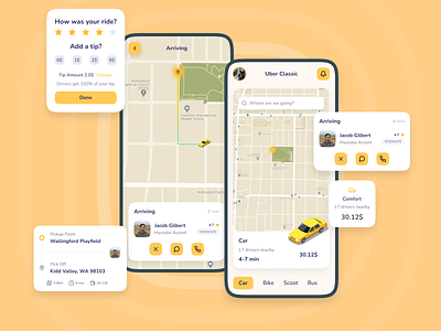 Uber Taxi App